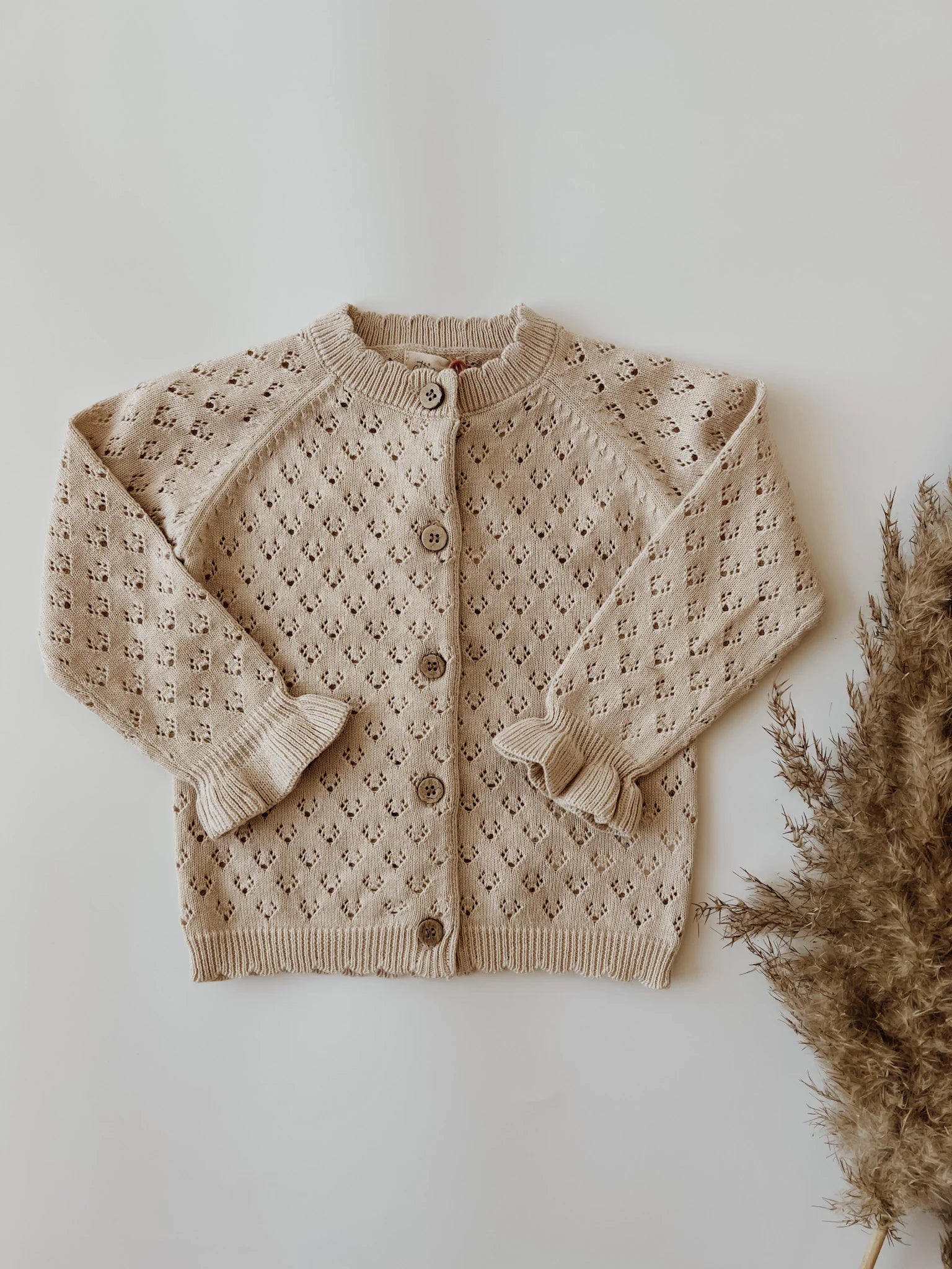 Aurora Cardigan-Oatmeal